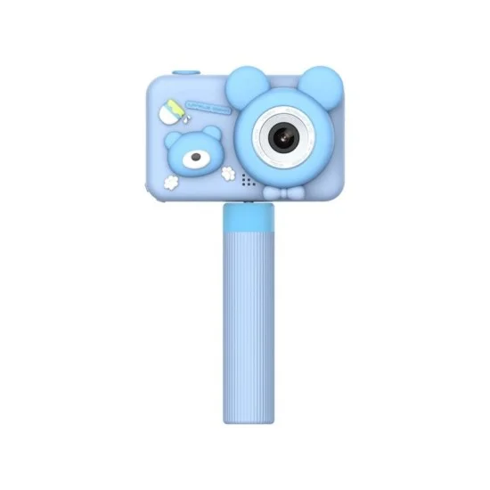 Porodo digital camera for kids with tripod - Pink